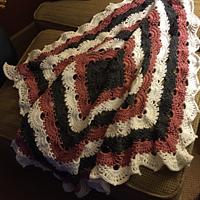 Crocheted virus blanket - Project by Shirley