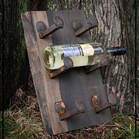 Wine Rack - Project by Railway Junk Creations