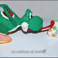 Yoshi Amigurumi - La Calabaza de Jack - Project by La Calabaza de Jack