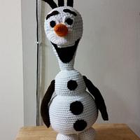 Olaf the snowman from Frozen