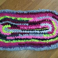 rag rug  - Project by sherry sanders
