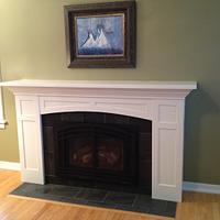 Arts & Crafts Fireplace Surround  - Project by Todd Clippinger