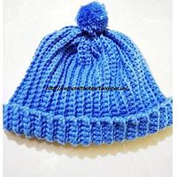 Ribbed Crochet Cap - Project by rajiscrafthobby