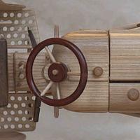Fordson Super Dexta wooden model