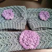 headband and boot cuffs - Project by kraftymach