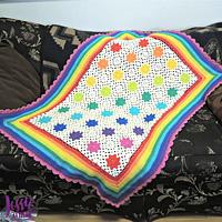 Rainbow Droplets Babyghan - Project by JessieAtHome
