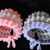 frilled hats - Project by mobilecrafts