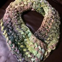 Watercolor Hairpin Lace Scarf - Project by Alana Judah