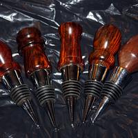 Cocobolo Bottle Stoppers - Project by Dandy