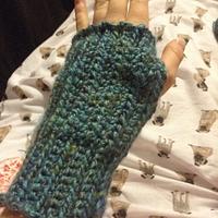 Fingerless Gloves - Project by Amie Jane
