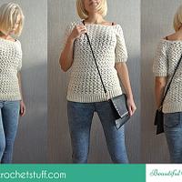 Free Crochet Sweater Pattern - Project by janegreen