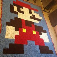 Mario Granny Square Afghan - Project by jujube1960