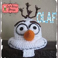 Olaf Crochet Snowman Hat