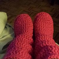 Cozy slipper boots