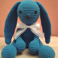 Blue the Alien Bunny