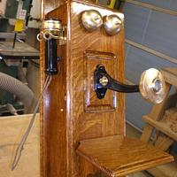 Antique Phone - Project by Rickswoodworks