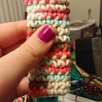 popsicle cozy - Project by Down Home Crochet