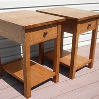 Craftsman style end tables - Project by Tim Dahn