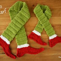 Grinch Scarf - Project by Chelsea