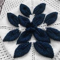 blue sparkle blanket - Project by mobilecrafts