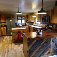 Barnwood Countertops - Project by Boone's Woodshed