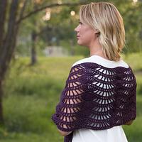 Waves Crochet Shawl