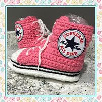 Converse Style High Top Slippers