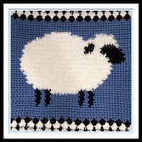 Sheep Baby Blanket