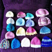 premie hats - Project by Tricia