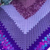 Purple Poncho II