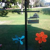 lamp post hitching post - Project by jim webster