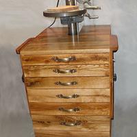 Drill Press Cabinet from scrap - Project by Lightweightladylefty