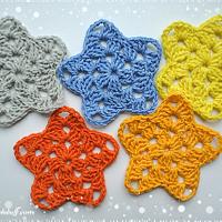 Crochet Star Free Pattern - Project by janegreen