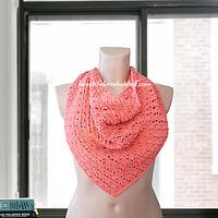 Crochet Triangle Shawl Pattern - Project by janegreen
