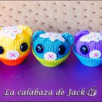 Cupcakes Amigurumis - La Calabaza de Jack - Project by La Calabaza de Jack