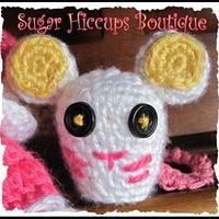 Crochet Crumbs Sugar Cookie and Pet Mouse Lalaloopsy Doll