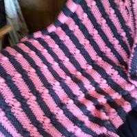 Puff Stitch lapghan