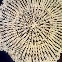 1ply crochet shawl - Project by mobilecrafts