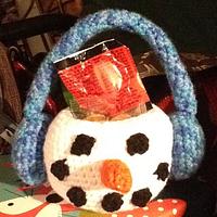 Snowman candy holder  - Project by Lefty