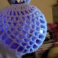 Crochet ornament bulb - Project by Kristi