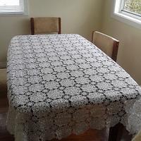 Crochet Tablecloth - Project by Lisa Crispin