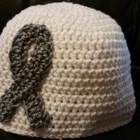 Brain Cancer Awareness Beanie - Project by Jenni0605