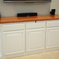 Low entertainment console - Project by Bill