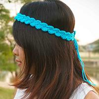 shell stitch headband - Project by jane