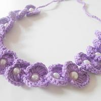 scallop bead headband - Project by jane