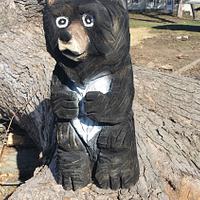 chainsaw bear - Project by Carvings by Levi