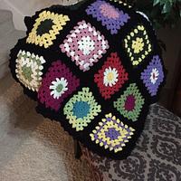 Vintage Granny Square Afghan