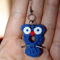 owl earrings - Project by Dessy