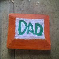 Father's Day Fridge Magnet - Project by Bo Peep