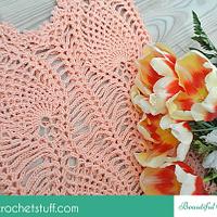Pineapple Crochet Top - Project by janegreen